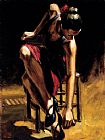 Dancerin Red Skirt by Fabian Perez